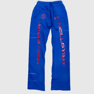 Hellstar Sports Gel Sweatpants Blue