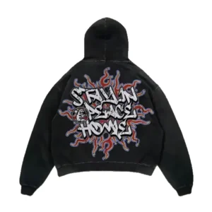 Black-Hellstar Stay in Peace Hoodie