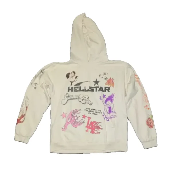 Black &White-I Love Hellstar Summer Love Hoodie